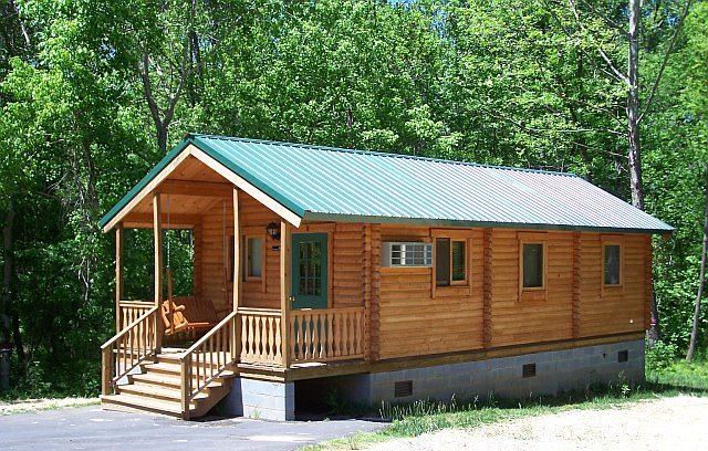 Affordable Log Cabin Kits  Bear Lodge Bunkhouse 