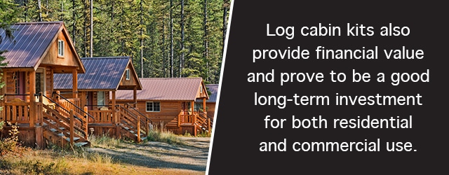 log cabin kits are an investment