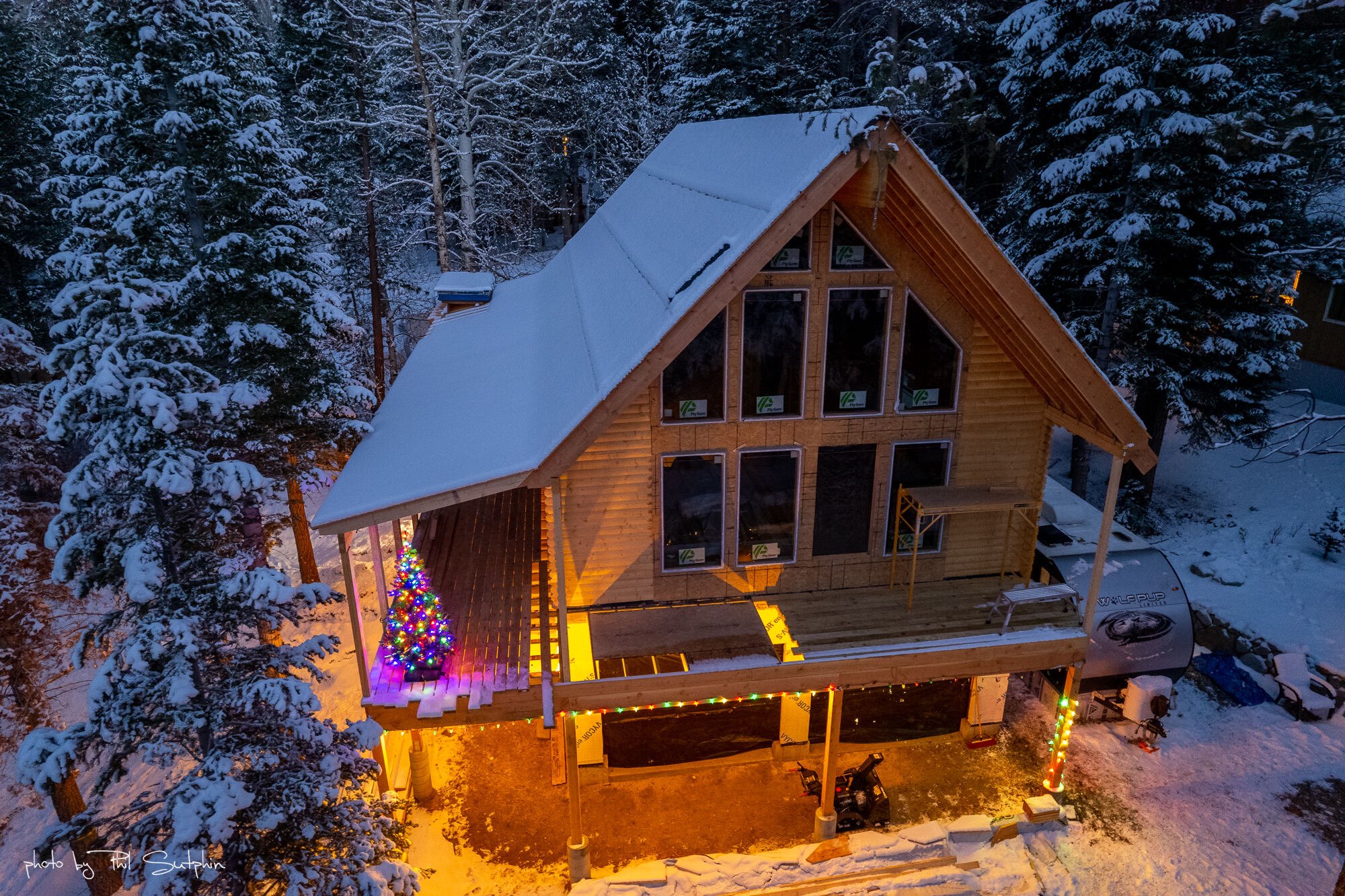 Sutphin Aspen Chalet Front View 