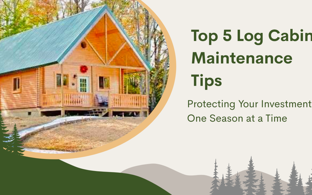 Top 5 Log Cabin Maintenance Tips